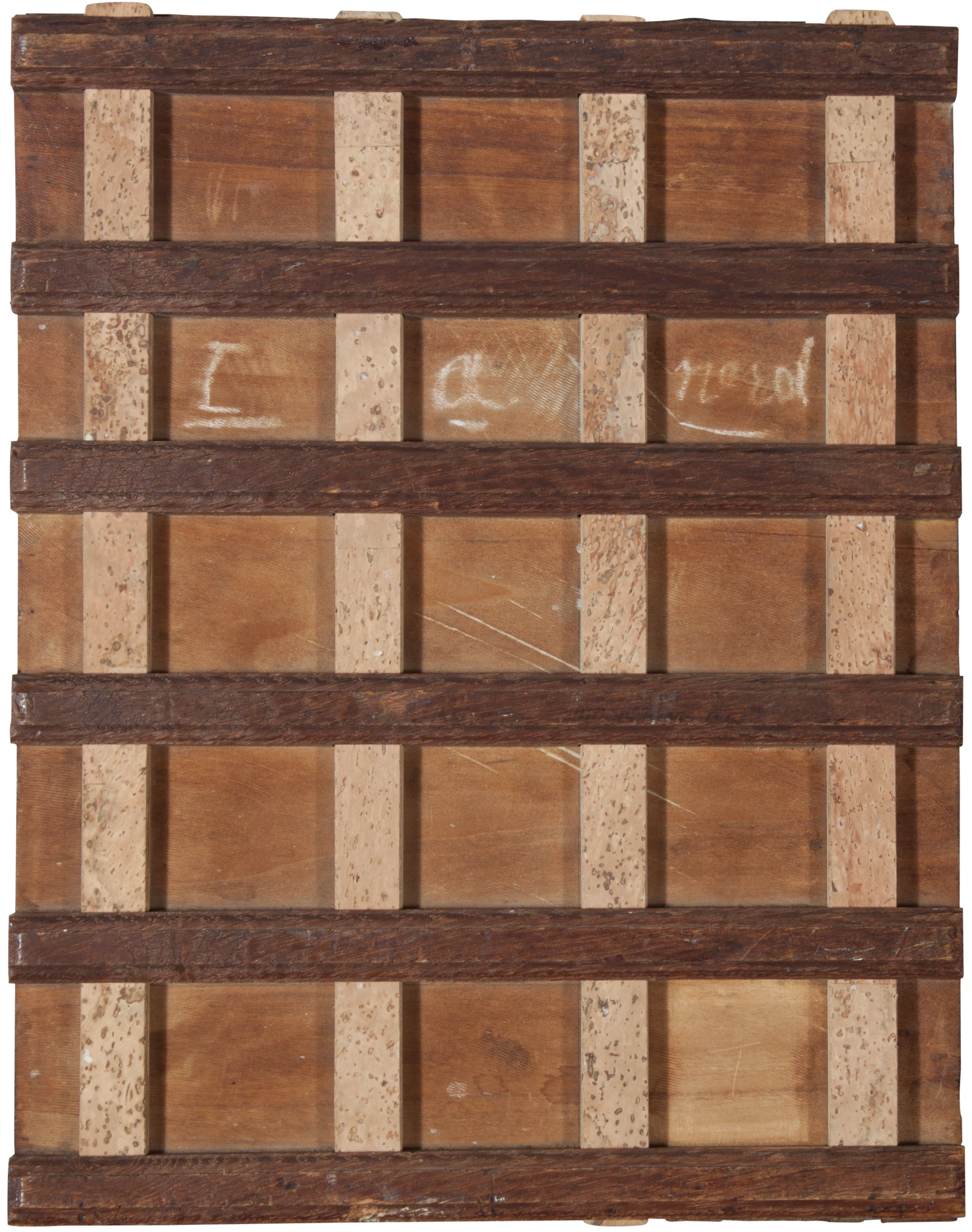 Rückseite des Gemäldes