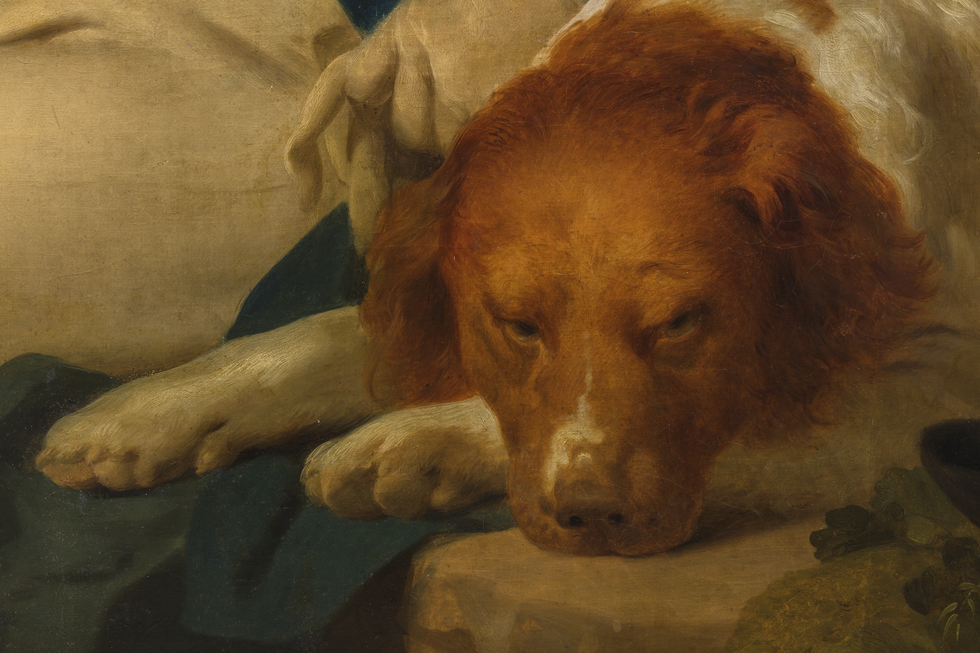 Detail: Carl Augusts Hund