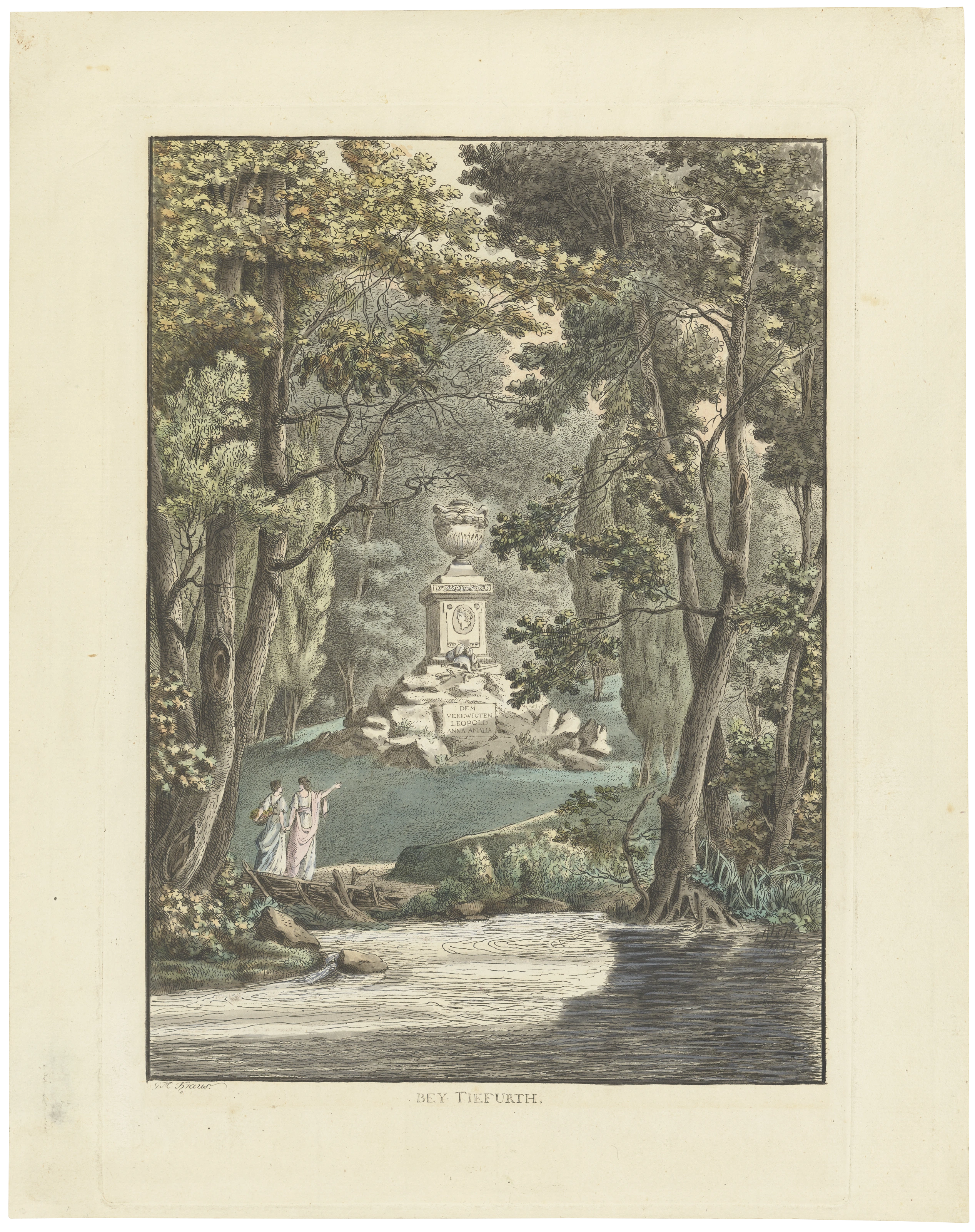 Georg Melchior Kraus: Bey Tiefurth, 1787