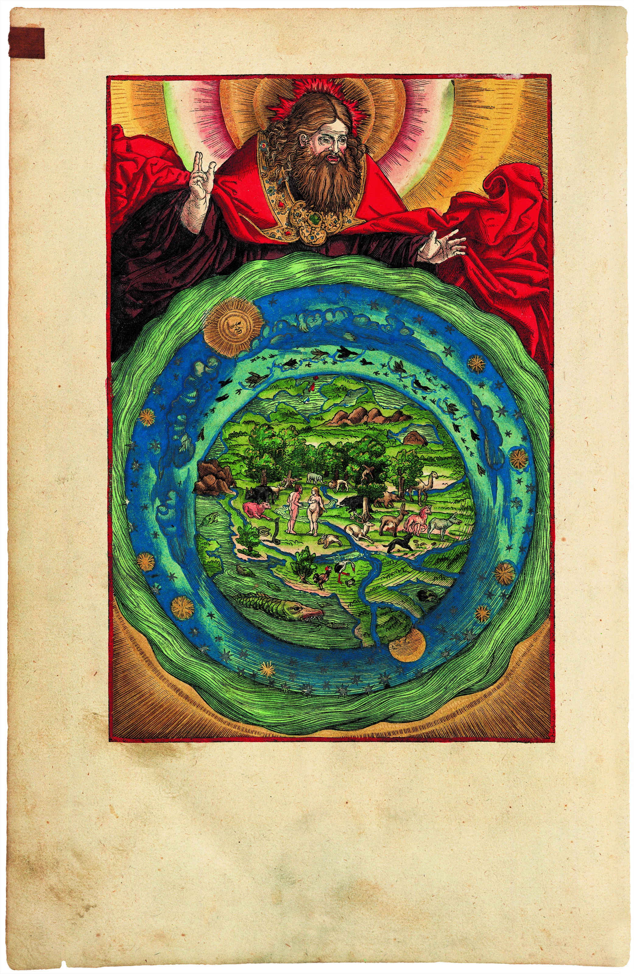 Lucas Cranach d.Ä.: Die Erschaffung der Welt, 1534 