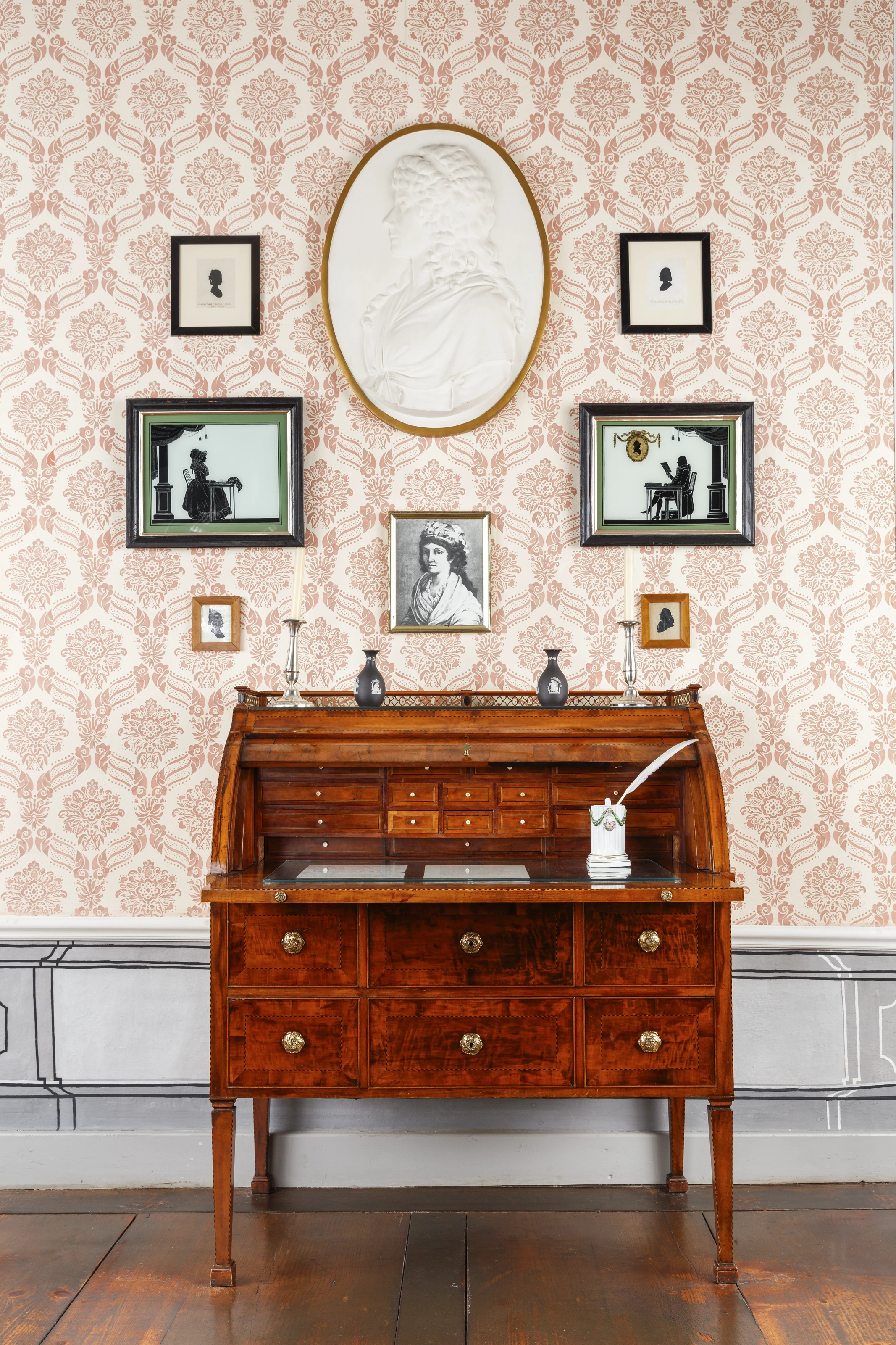 Museale Präsentation auf Schloss Kochberg