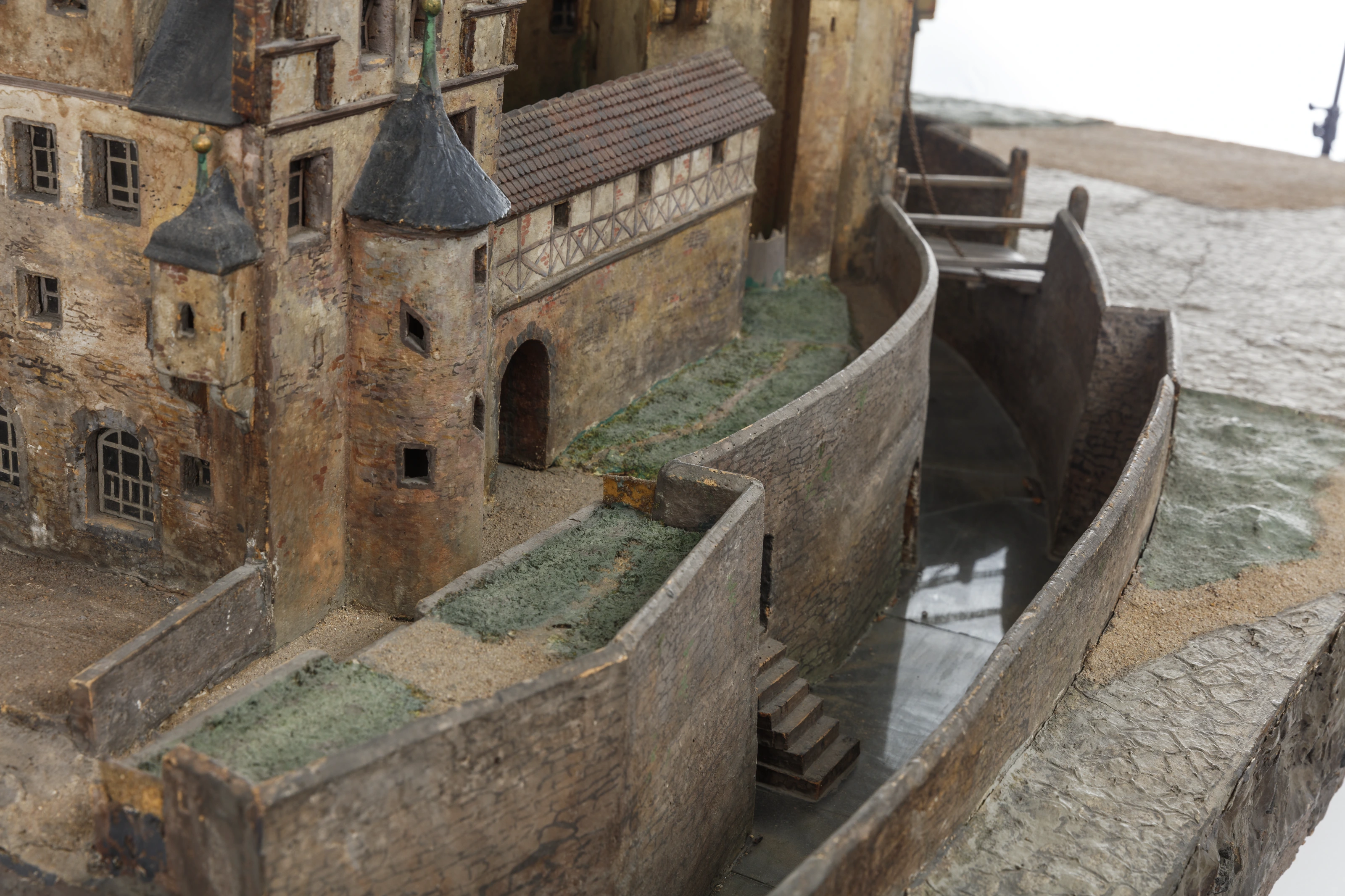 Detail: Wassergraben