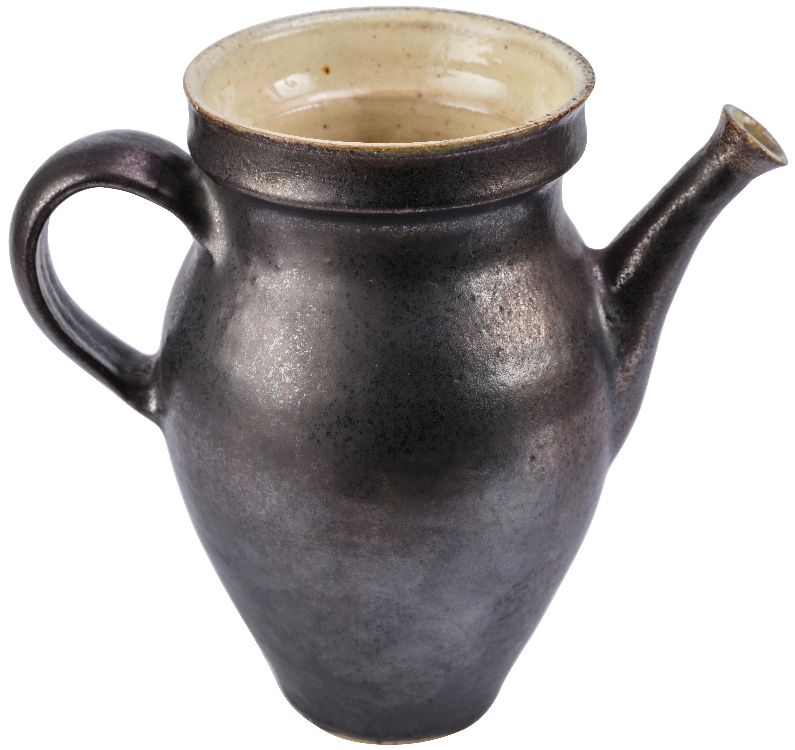 Seitenansicht der Kanne