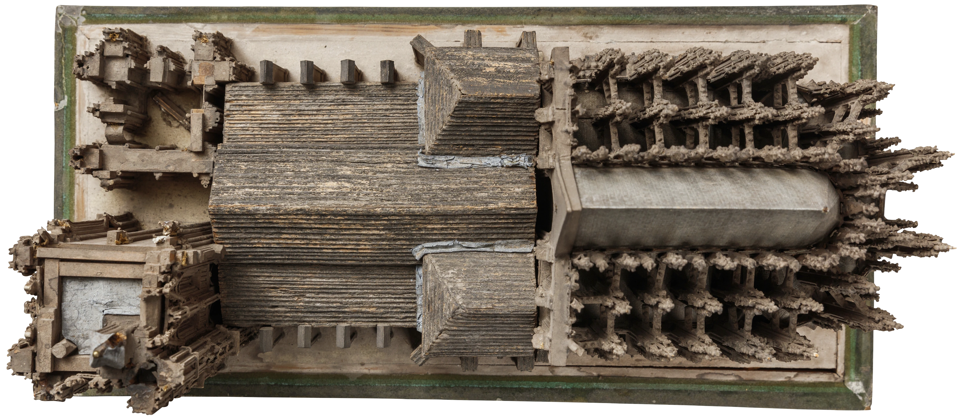 Oberseite des Modells