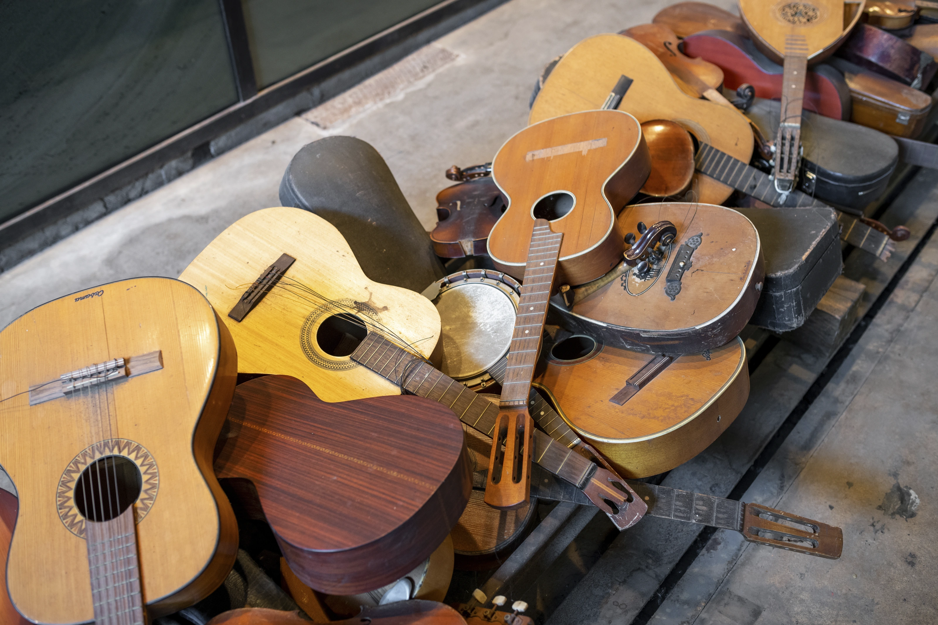 Detail: Saiteninstrumente