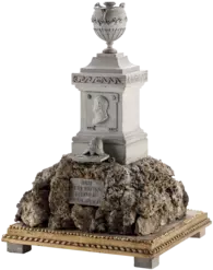 Adam Friedrich Oeser/Martin Gottlieb Klauer: Modell des Leopold-Denkmals für den Schlosspark Tiefurt, 1786