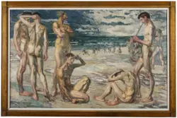 Max Beckmann: Jünglinge am Meer, 1905
