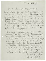 Wassily Kandinsky: Brief an Wilhelm Köhler, 31.10.1923