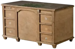 Richard Fröde: Modell des Schreibtisches von Friedrich Schiller, 1848