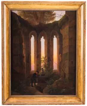 Caspar David Friedrich: Huttens Grab, um 1823/24