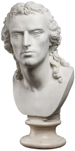 Johann Heinrich Dannecker: Marmorbüste Friedrich Schiller, 1805