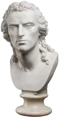 Johann Heinrich Dannecker: Marmorbüste Friedrich Schiller, 1805