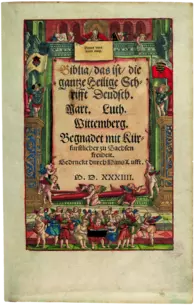 Biblia, das ist, die gantze Heilige Schrifft Deudsch, 1534