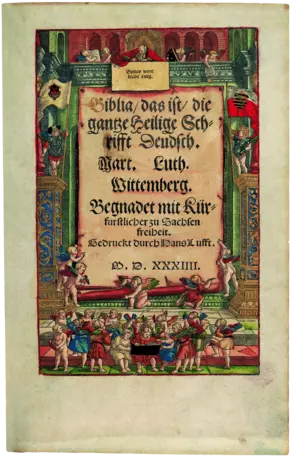 Biblia, das ist, die gantze Heilige Schrifft Deudsch, 1534