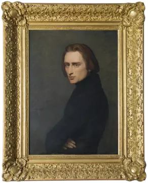 Ary Scheffer: Porträt Franz Liszt, 1837/1839