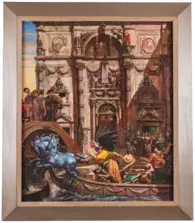 Werner Tübke: Der Tod in Venedig, 1973
